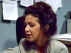 Anal, Grosse bite, Sucer une bite, Brunette brune, Tir de sperme, Double pénétration, Orgasme