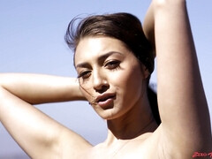 Big ass brunette Bella Rolland - Oiled Up Anal in 4K - hardcore with cumshot