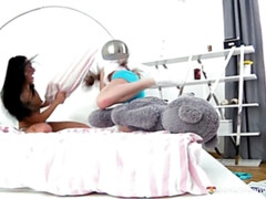 Morena, Club, Europeo, Lesbiana, Afeitado, Flaco, Adolescente