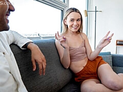 お尻, デカチン, ブロンド, フェラチオ, バック, 自然山雀, ガリガリ, オッパイの