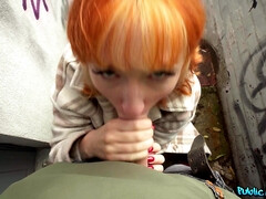 Redhead Russian Babe Shows Me Her Tits