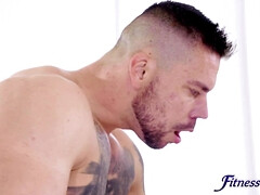 Angelo Godshack bangs two passionate brunettes by the pool