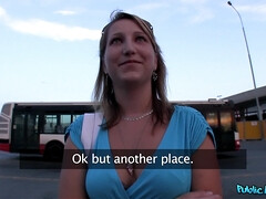 Pijpbeurt, Europees, Hardcore, Geld, Buiten, Gezichtspunt, Realiteit, Verlegen