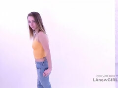 Amateur, Audition, Éjaculation interne, Fille, Queue, Pov, Réalité, Adolescente