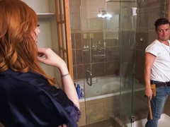 デカ尻, デカパイ, カップル, 顔射, 巨大, 淫乱熟女, オッパイの, 妻