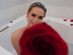 Badkamer, Slaapkamer, Pijpbeurt, Hd, Huisvrouw, Rijden, Nat, Vrouw