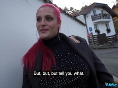 Big Tits redhead mom Olivia Stark shows off her excellent cock handling skills