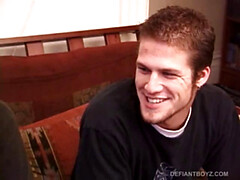 After critiquing the girls on a porn video for awhile, skater boys Roar and Alex find their hands in their pants as they watch.