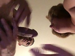 Leie, Geile alte tussi, Gehörnter ehemann, Schwanz, Handjob, Hd, Ablutschen, Titten