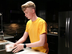 アメリカ人, デカ尻, 旦那, 自然山雀, オマンコ, 義母, 驚き, ヒモパン