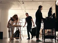 Grosse titten, Schwarz, Hd, Lesbisch, Lecken, Tätowierung, Jungendliche (18+), Titten