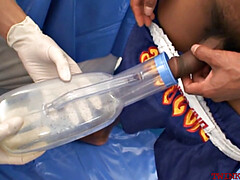 Asiático, Corridas, Médico, Estilo perrito, Gay, Orinar, Flaco, Uniforme