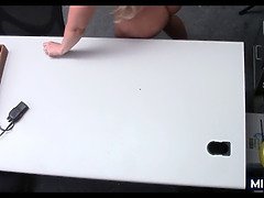 Massive jug mom busted