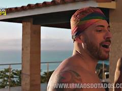 Surubo ft. Victor Ferraz, Leicy Lucco  Edurdo Lima: Blowjob, Doggy  Big Tits Porn