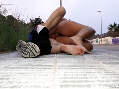 Amateur, Belle grosse femme bgf, Grosse bite, Gode, Hard, Nue  à poil, De plein air, Mouillée