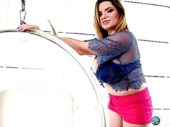 Wohlbeleibte schöne frauen, Blondine, Süss, Fett, Fingern, Klaffend, Milf, Solo