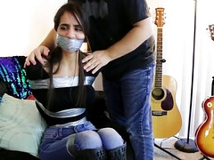 お尻, 緊縛, ボンデージ, 古典, イマラチオ, ラティーナ, 天然, オッパイの