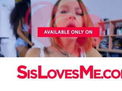 SisLovesMe - Cute Teen Rides Stepbros Cock