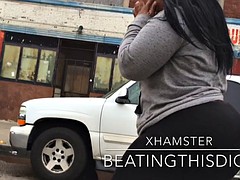 Amateur, Belle grosse femme bgf, Noire, Noir ébène, Voyeur