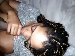 Grote kont, Grote mammen, Diep in de keel, Zwart, Handbeurt, Hardcore, Slet, Tieten likken