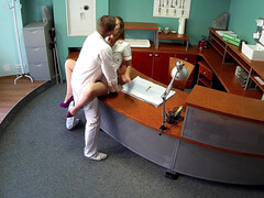 Amateur, Lamer culo, Engañando, Corrida, Médico, Penetracion con dedos, Enfermera, Uniforme