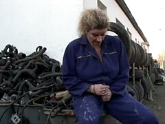 デカパイ, フェラチオ, 中出し, 口内発射, ドイツ人, 自家製, 熟年, ヌード