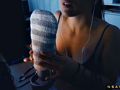 Gros seins, Collège université, Français, Masturbation, Solo, Adolescente, Jouets, Webcam