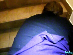 Leie, Blasen, Geld, Im freien, Pov, Öffentlich, Russisch, Hoch