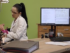 Kont, Mooi, Grote kont, Pijpbeurt, Bruinharig, Oudere vrouw, Hd, Moeder