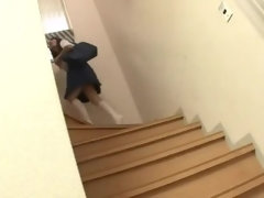 Beautiful asian girl making a kinky fetish performance