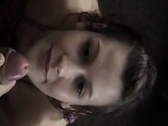 Amateur, Mamada, Morena, Corridas, Corridas faciales, Pov