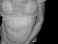 Amateur, Asiatique, Gros seins, Japonaise, Lingerie, De plein air, Solo, Nénés