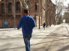 茶髪の, 顔射, グループ, ヒール, アウトドア, 公共, ストッキング