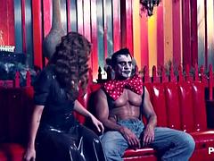 Sucer une bite, Tir de sperme, Rousse roux