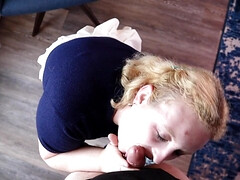 Cul, Belle grosse femme bgf, Sucer une bite, Dingue, Éjaculation interne, Mamie, Étudiant, Nénés