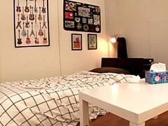 素人, アジア人, お尻, フェラチオ, 中出し, カワイイ, なめる, オッパイの