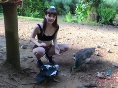 Leie, Hinter den kulissen, Braunhaarige, Hd, Piercing, Tätowierung, Titten
