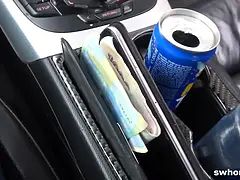 Amateur, Mamada, Morena, Coche, Garganta profunda, Hd, Al aire libre, Gritar