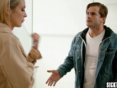 Grosser schwanz, Blasen, Kehlenfick, Hundestellung, Lecken, Milf, Mutti, Muschi