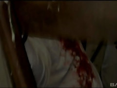 アナル, 黒人, ブロンド, 茶髪の, 異人種間, レズビアン, アウトドア, タトゥー