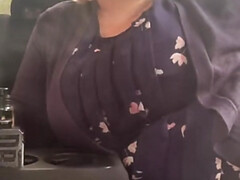 素人, ブロンド, 女, フェティッシュ, 眼鏡, 淫乱熟女, 喫煙, 一人