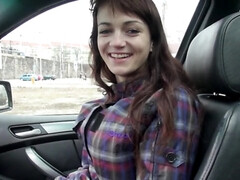 Amateur, Voiture, Pov, Suçant, Voyeur