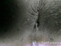 Arsch, Grosser arsch, Schwarz, Braunhaarige, Schwarz, Furzen, Fetisch, Hd