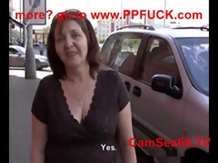 素人, ブロンド, 巨乳な, チェコ, チン, 手コキする, ハードコア, 熟年