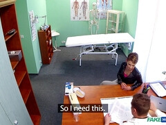 Amateur, Mamada, Corrida, Fetiche, Coño, Cabello corto, Uniforme, Voyeur