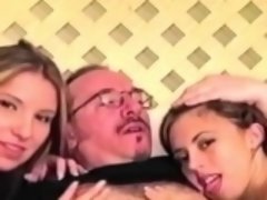 Блондинки, Втроем, Винтаж, Вебкамера