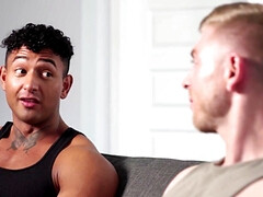 Sucer une bite, Queue, Homosexuelle, Interracial, Branler, Réalité, Chevaucher, Rugueux