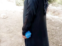 Jungle Se Mili Muslim Hijab College Girl