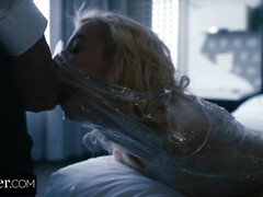 Bondage discipline sadomasochisme, Blond, Pijpbeurt, Sperma in gezicht, Pornster, Kut duiken, Rijden, Tieten likken