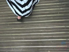 Zwart, Pijpbeurt, Voetbeurt, Vriendin, Doordringend, Rok, Lang, Tieten likken